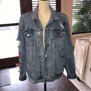 Blue jean jacket from pacsun